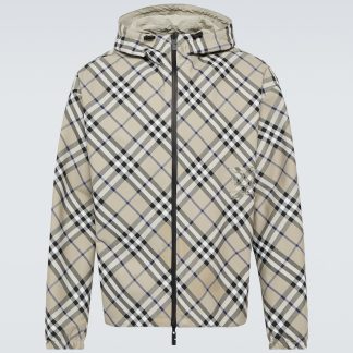 Billigdesigner Burberry Burberry Check Regenmantel in mehrfarbig