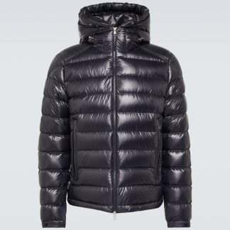 Billigdesigner Moncler Daunenjacke in Blau