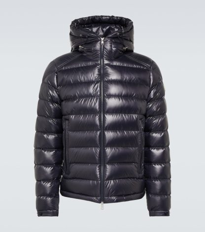 Billigdesigner Moncler Daunenjacke in Blau