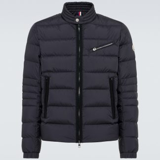 Billigdesigner Moncler Souillet Daunenjacke in Schwarz