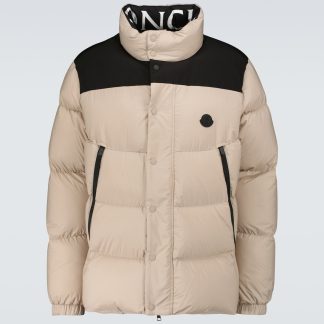 Billigdesigner Moncler Timsit Daunenjacke in Beige