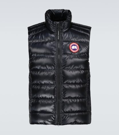 Designer kaufen Canada Goose Crofton Nylonweste in Schwarz