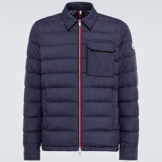 Designer kaufen Moncler Daunenjacke in Blau