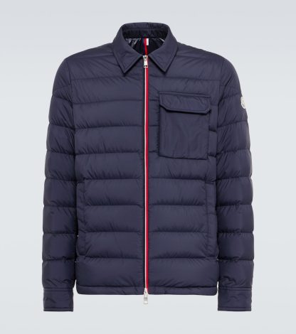 Designer kaufen Moncler Daunenjacke in Blau