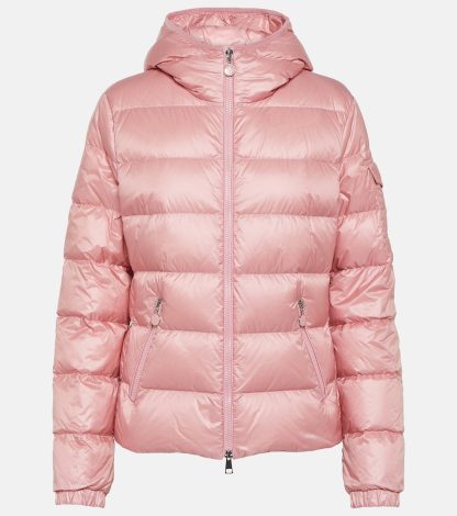 Designer kaufen Moncler Gles gesteppte Daunenjacke in Rosa