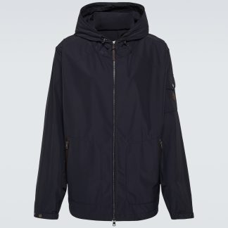 Designer kaufen Moncler Linth technische Jacke in blau