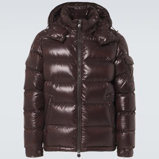 Designer kaufen Moncler Maya Daunenjacke in Braun