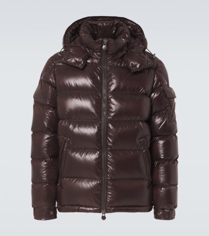 Designer kaufen Moncler Maya Daunenjacke in Braun