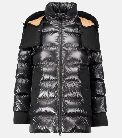 Großhandel Luxus Burberry Tansley-Pufferjacke in Schwarz