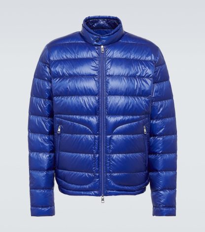 Großhandel Luxus Moncler Acorus Daunenjacke in Blau