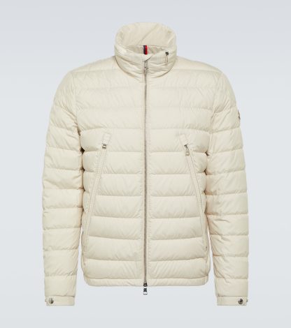 Großhandel Luxus Moncler Alfit Daunenjacke in Beige