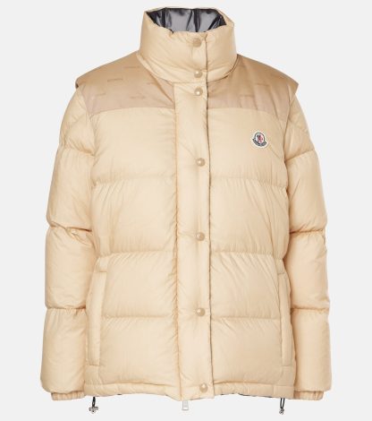 Großhandel Luxus Moncler Verone Daunenjacke in Beige