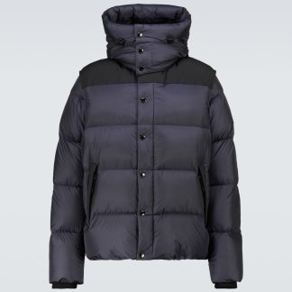 Großhandelsdesigner Burberry Daunenjacke in Blau