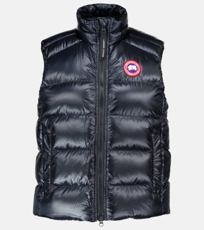 Großhandelsdesigner Canada Goose Cypress Daunenweste in Schwarz