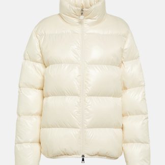 Großhandelsdesigner Moncler Abbadia Daunenjacke in Weiß