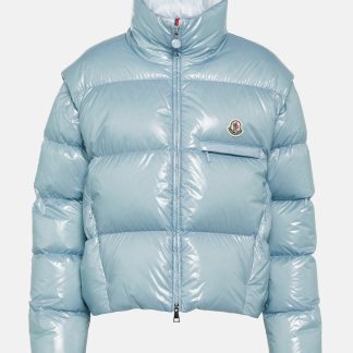 Großhandelsdesigner Moncler Almo Daunenjacke in Blau