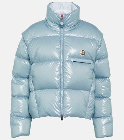 Großhandelsdesigner Moncler Almo Daunenjacke in Blau