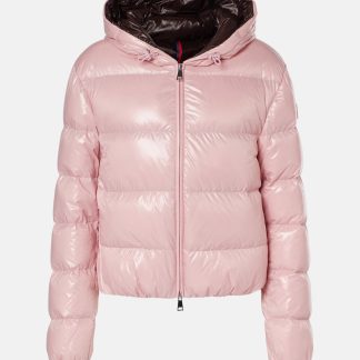 Großhandelsdesigner Moncler Bayard Daunenjacke in Rosa