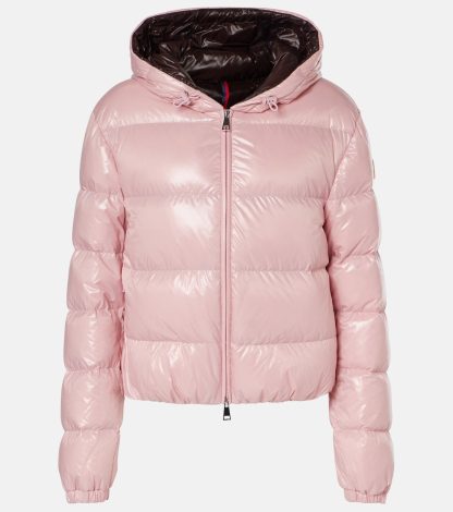 Großhandelsdesigner Moncler Bayard Daunenjacke in Rosa