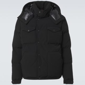 Großhandelsdesigner Moncler Fornas Daunenjacke in Schwarz