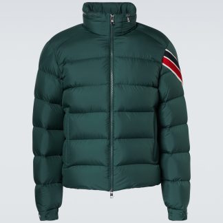 Großhandelsdesigner Moncler Solayan Daunenjacke in Grün