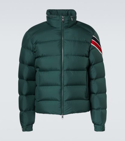 Großhandelsdesigner Moncler Solayan Daunenjacke in Grün