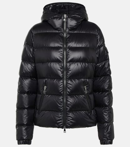 Hochwertiger Designer Moncler Gles gesteppte Daunenjacke in Schwarz