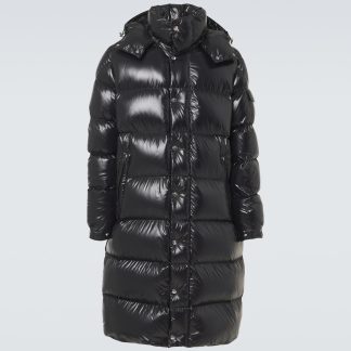 Hochwertiger Designer Moncler Hannoveraner Daunenjacke in Schwarz