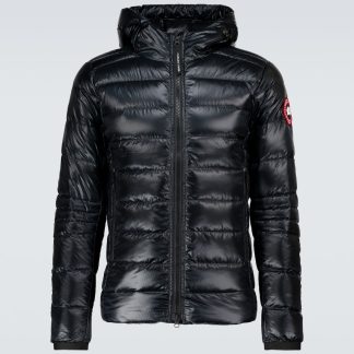 Hochwertiger Luxus Canada Goose Crofton Hoody Jacke in Schwarz