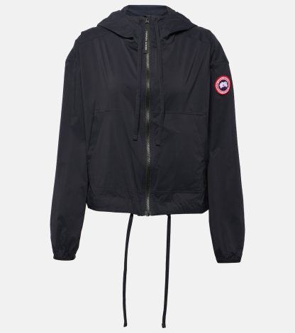 Hochwertiger Luxus Canada Goose Kaslo Kurzjacke in Schwarz