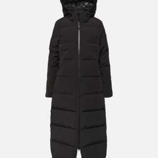 Hochwertiger Luxus Canada Goose Mystique Daunenparka in Schwarz