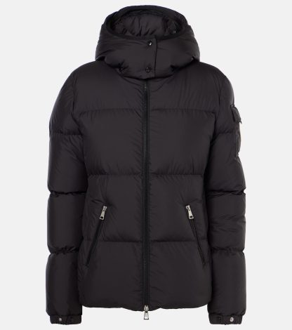 Hochwertiger Luxus Moncler Fourmines Daunenjacke in Schwarz