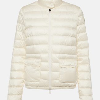 Hochwertiger Luxus Moncler Lans gesteppte Daunenjacke in Weiß