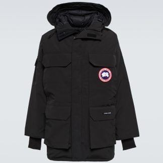 Luxus kaufen Canada Goose Expedition Daunenparka in Schwarz