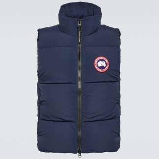 Luxus kaufen Canada Goose Lawrence-Pufferweste in Blau