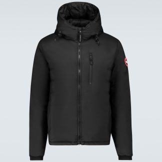 Luxus kaufen Canada Goose Lodge Hoody Jacke in Schwarz