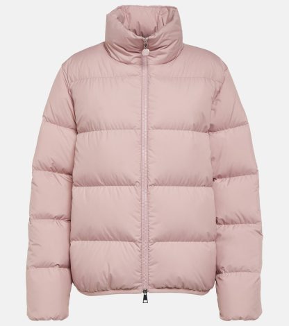 Luxus kaufen Moncler Abbadia Daunenjacke in Rosa