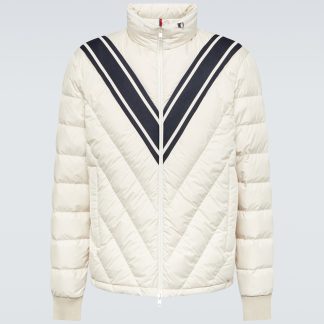 Luxus kaufen Moncler Barrot Daunenjacke in Beige