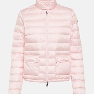 Luxus kaufen Moncler Lans Daunenjacke in Rosa