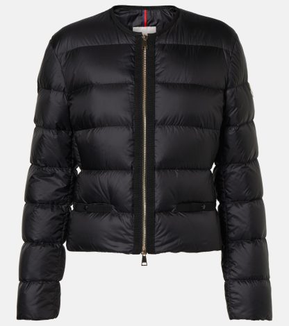 Luxus kaufen Moncler Schwarze Daunenjacke Laurine in Kurzform