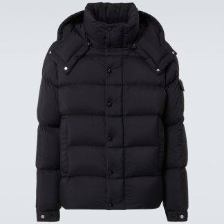 Luxus kaufen Moncler Vezere gesteppte Daunenjacke in Schwarz