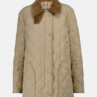 Mode-Luxus Burberry Steppjacke in Beige