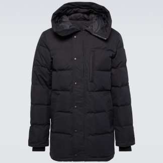 Mode-Luxus Canada Goose Carson gesteppter Daunenparka in Schwarz