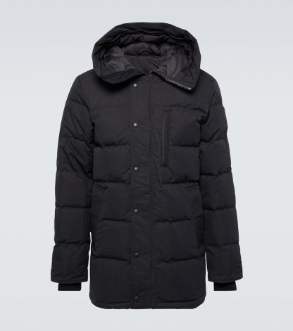 Mode-Luxus Canada Goose Carson gesteppter Daunenparka in Schwarz