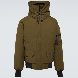 Mode-Luxus Canada Goose Chilliwack Daunenbomberjacke in Grün