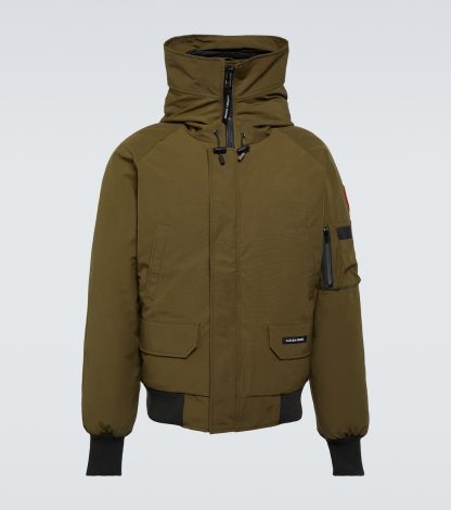 Mode-Luxus Canada Goose Chilliwack Daunenbomberjacke in Grün