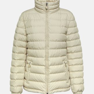 Mode-Luxus Moncler Abderos Daunenjacke in Beige