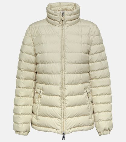 Mode-Luxus Moncler Abderos Daunenjacke in Beige