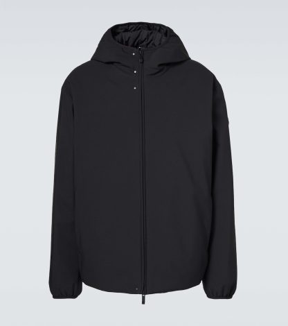 Mode-Luxus Moncler Polset Daunenjacke in Schwarz