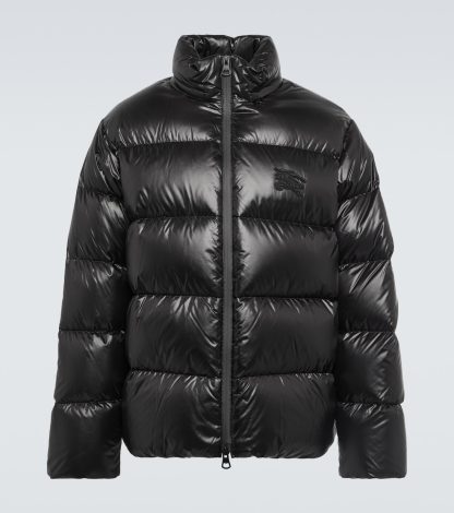 Modedesigner Burberry Gepolsterte Jacke in Schwarz